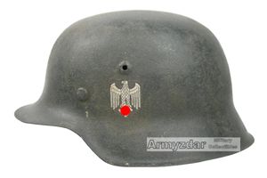 Top Repro WH M42 Single decal helmet '66/59'