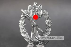 Infanteriesturmabzeichen in silber 'Gottlieb & Wagner'