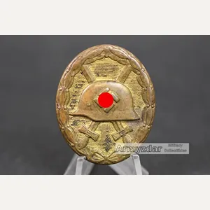 Verwundetenabzeichen WW2 in schwarz