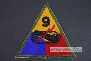 WW2 US 9th Armored Division patch