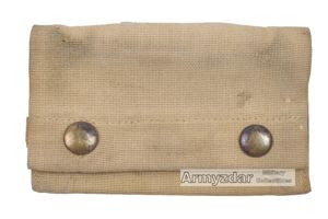 US M1910 Tan first aid pouch '11-1918'