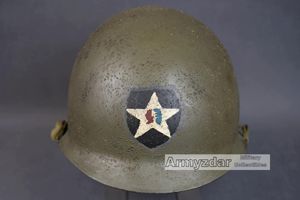 Top Repro WW2 M1 Helmet „2nd Infantry Division'