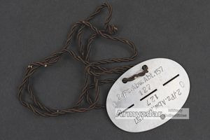 WH Dog-tag '2./Pz.Abw.Abt.157'