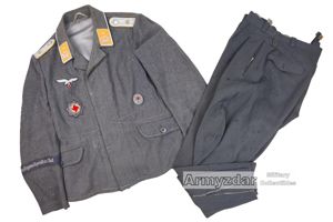 LW Fliegerbluse „RK Träger Ekkehard Tichy'