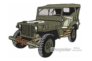 Repro WW2 Jeep patch