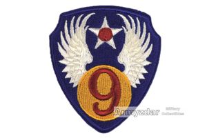 Repro 9th Air Force patch