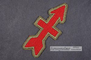 WW2 US 32nd Infantry Division patch „Green back/border'