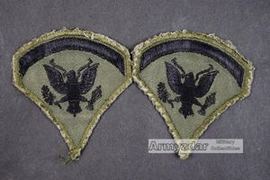 Vietnam US Specialist 5 rank patches