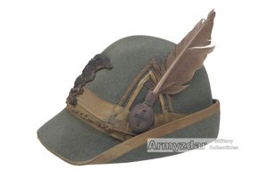 WW2 Italian Alpini hat '2° Reggimento Artiglieria da Montagna'