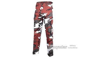 US BDU Field trousers – Red camo