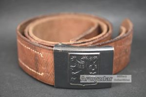 Czechoslovakian belt with buckle 'post war'