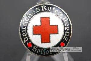 DRK Brosche für Helferin