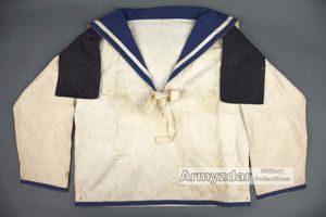 WW2 Japanese Naval white jumper