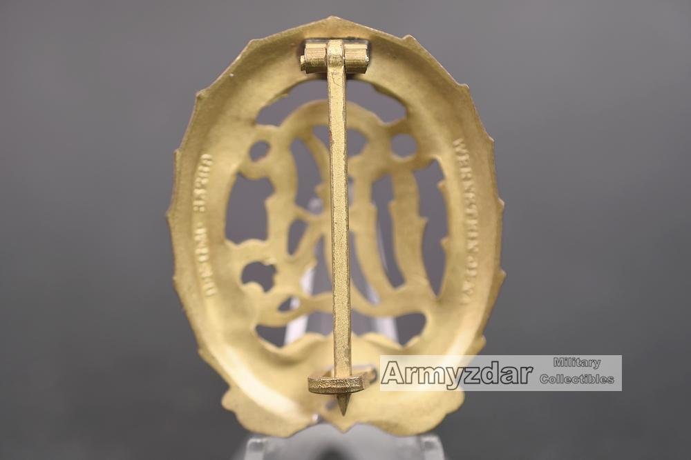 Reichssportabzeichen DRL in Gold 'Wernstein Jena' — image 2