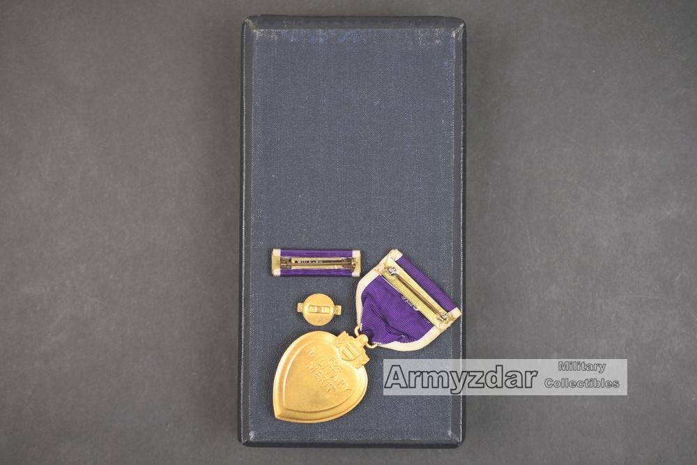 US WW2 Purple Heart in box 'numbered' — image 2