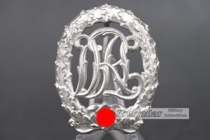 Reichssportabzeichen DRL in silber 'Wernstein Jena'