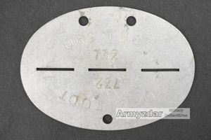 ORG. TODT Dog-tag