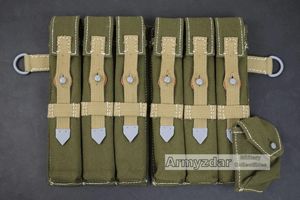Repro M.P.38u.40 Tropical green pouches