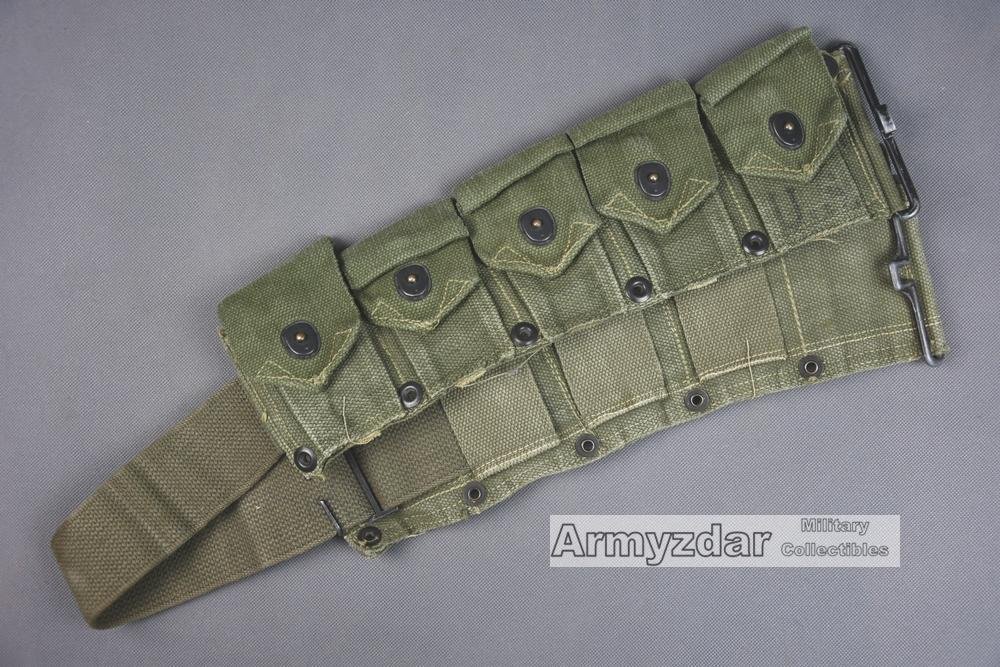 US M1923 OD Garand belt — image 2