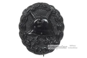 Verwundetenabzeichen WW1 in schwarz