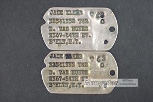 WW2 US Dog-tags 'Jack Elsas'
