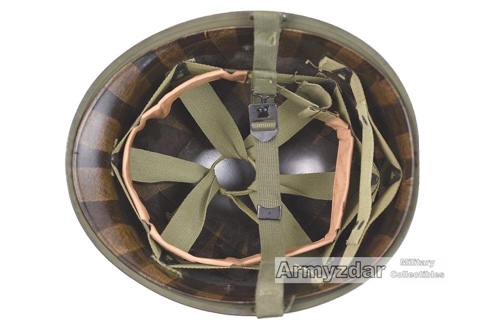 WW2 US M1 Helmet with liner Westinghouse — image 6