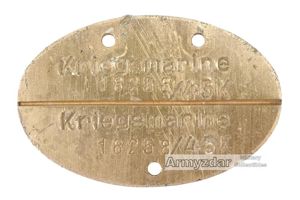 KM Dog-tag „18258/45K'