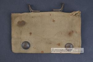 US M1910 Tan first aid pouch 'The Miller-Hexter Co.1917'