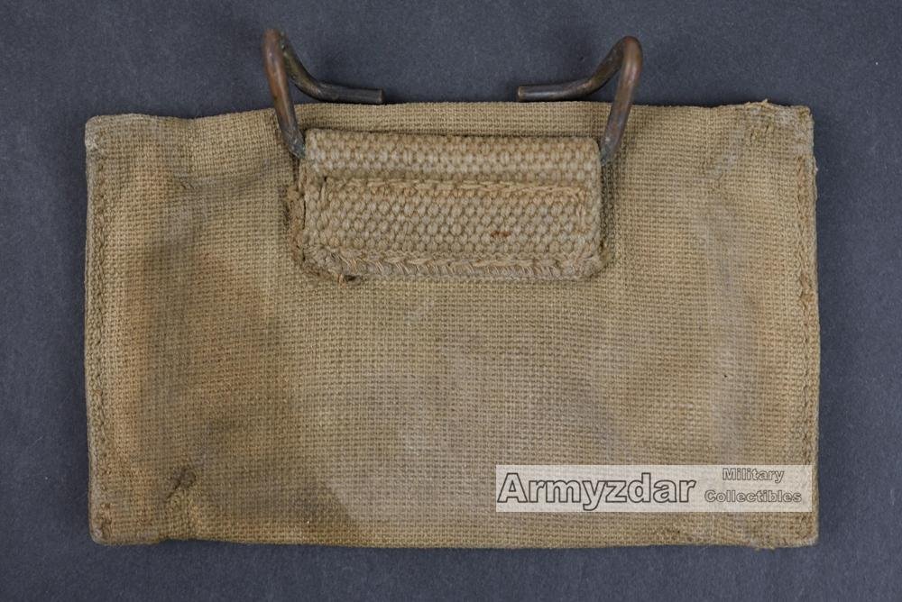 US M1910 Tan first aid pouch 'P.B.&CO.1917' — image 3