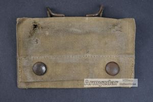 US M1910 Tan first aid pouch 'P.B.&CO.1917'