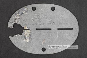 WH Dog-tag „3.Kp.I.E.BATL.317'