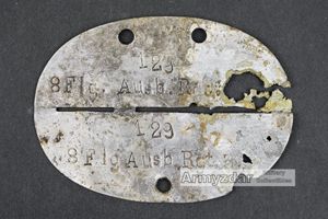 LW Dog-tag „8 Flg.Ausb.Rgt.32'