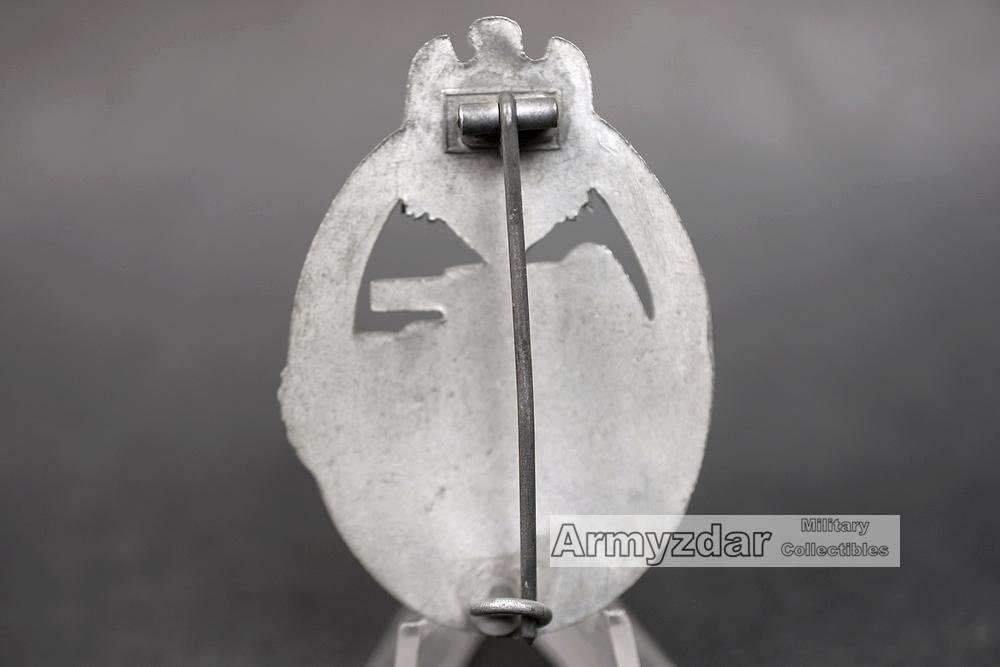 Panzerkampfabzeichen in silber 'Flatback' — image 2
