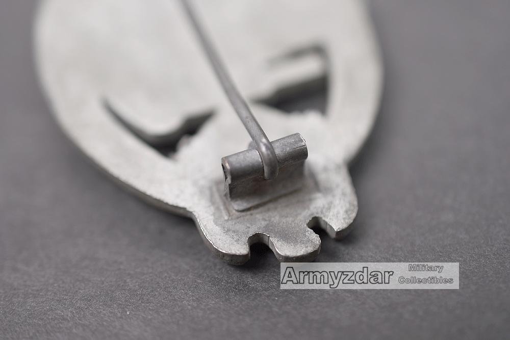 Panzerkampfabzeichen in silber 'Flatback' — image 5