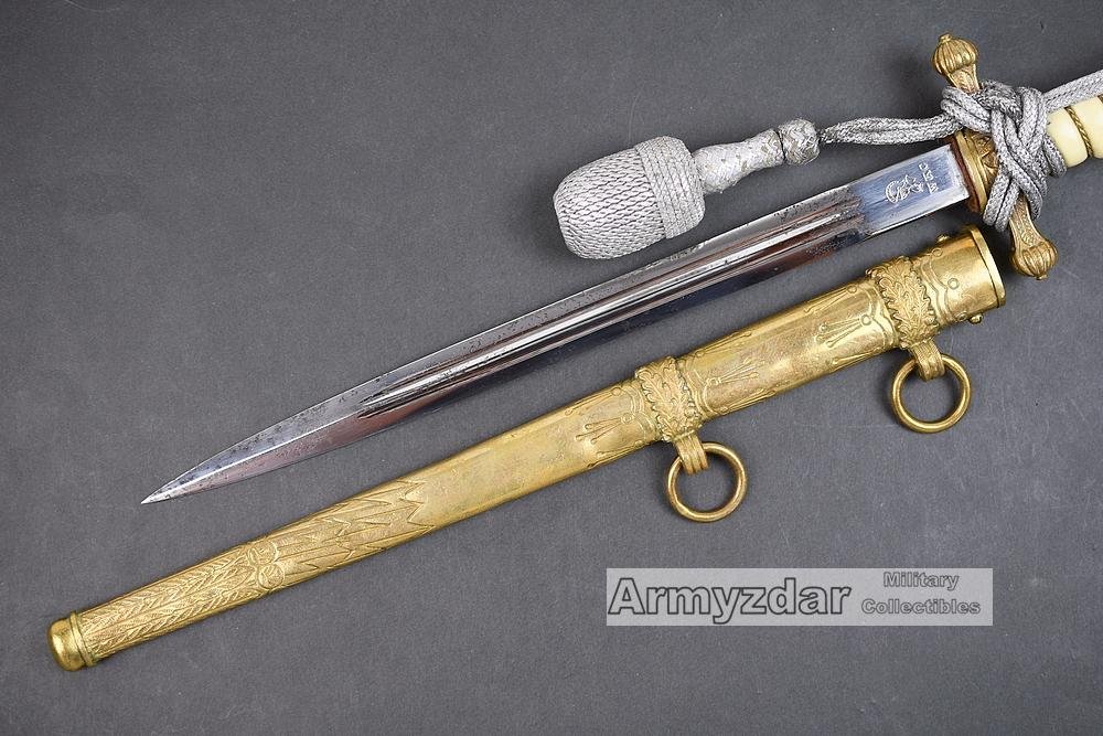 Kriegsmarine dagger 'W K C' — image 6