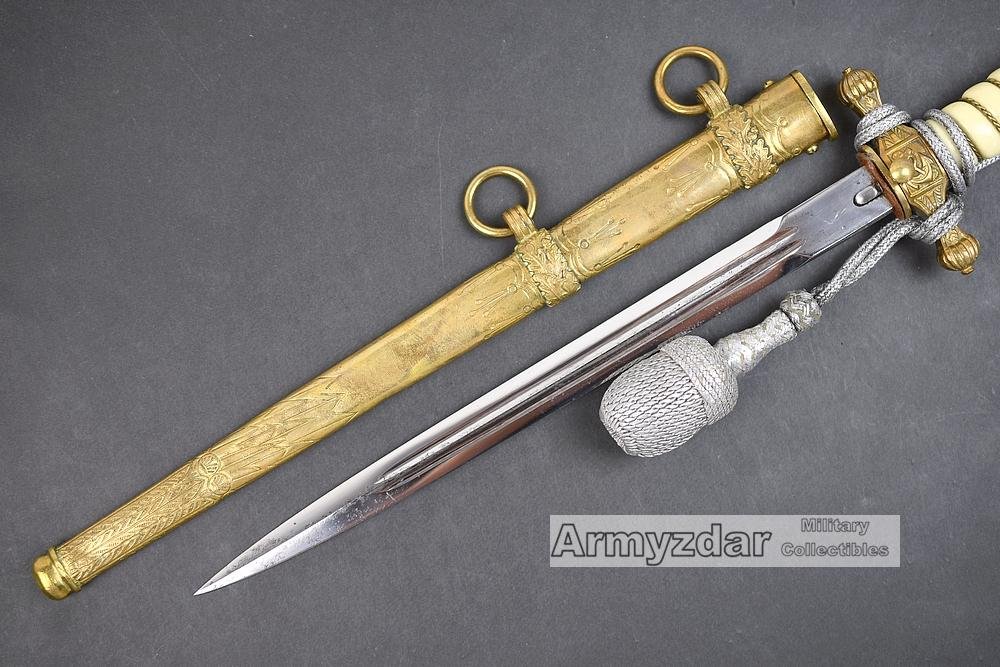 Kriegsmarine dagger 'W K C' — image 7