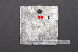 SS Clothing tag „Marsch Stiefel'