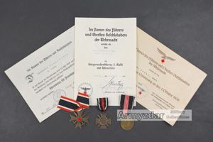 LW Decree + medals '14. Flakdivision'