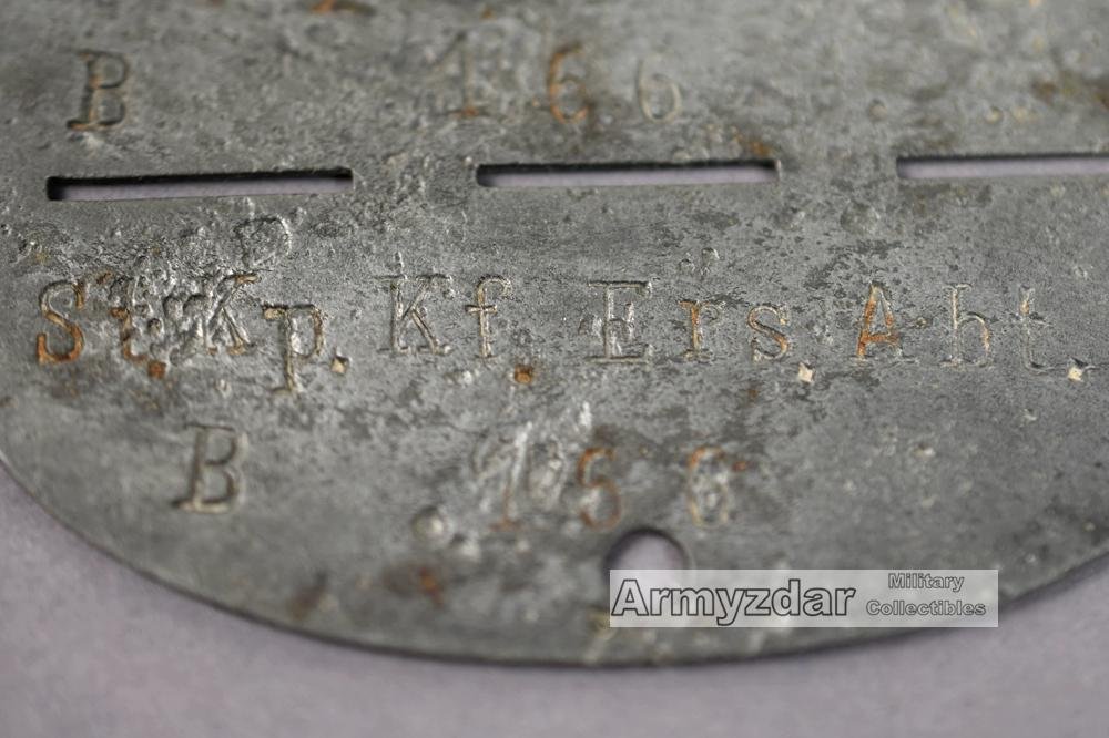 WH Dog-tag „St. Kp. Kf. Ers. Abt.' — image 2