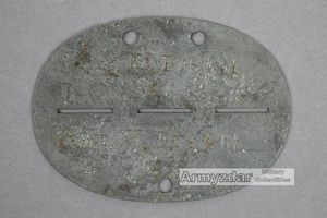 WH Dog-tag „St. Kp. Kf. Ers. Abt.'