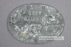 WH Dog-tag „2./J.E.B.159'
