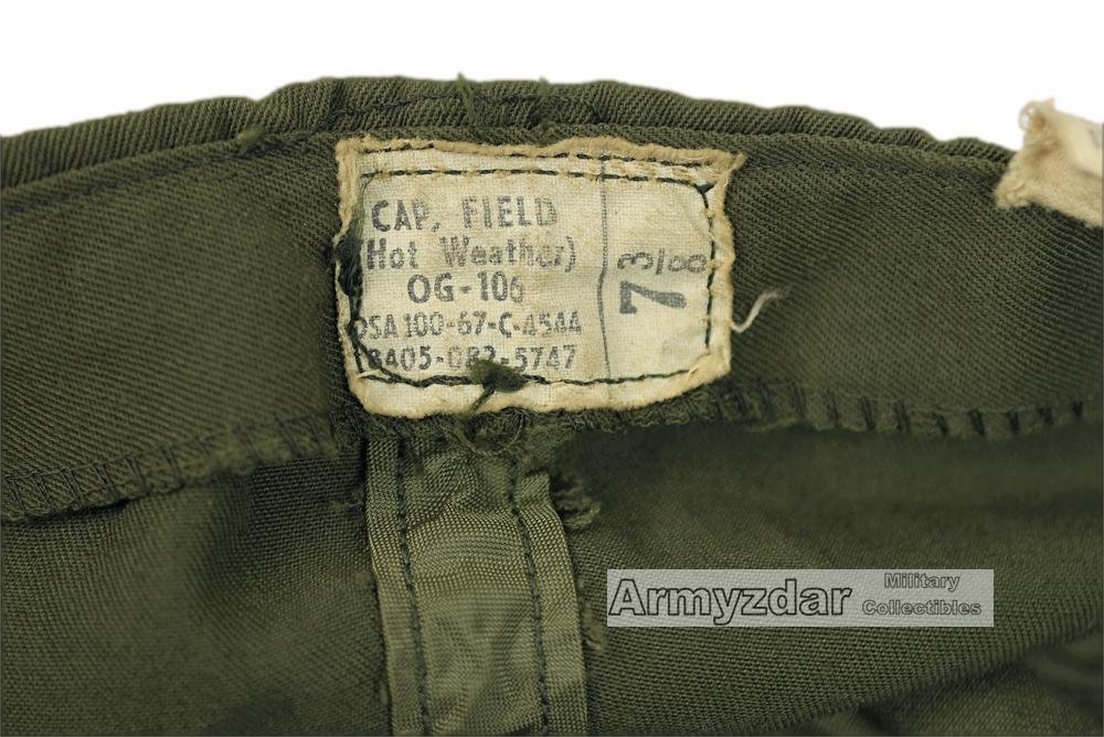 US Vietnam Hot weather field cap „7 3/8' — image 3