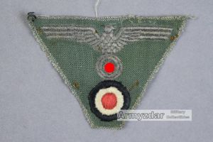 WH M43 Trapezoid cap patch