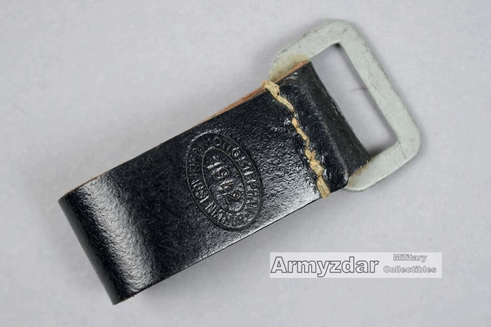 German leather belt loop „Otto Stephan 1942' — image 2