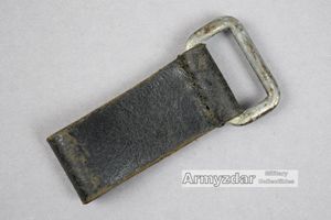 German leather belt loop „Wuppertal 1943'