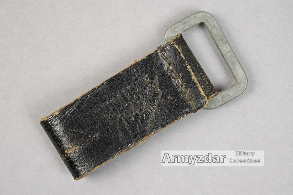 German leather belt loop „Mefiso Remse 1942' — image 2