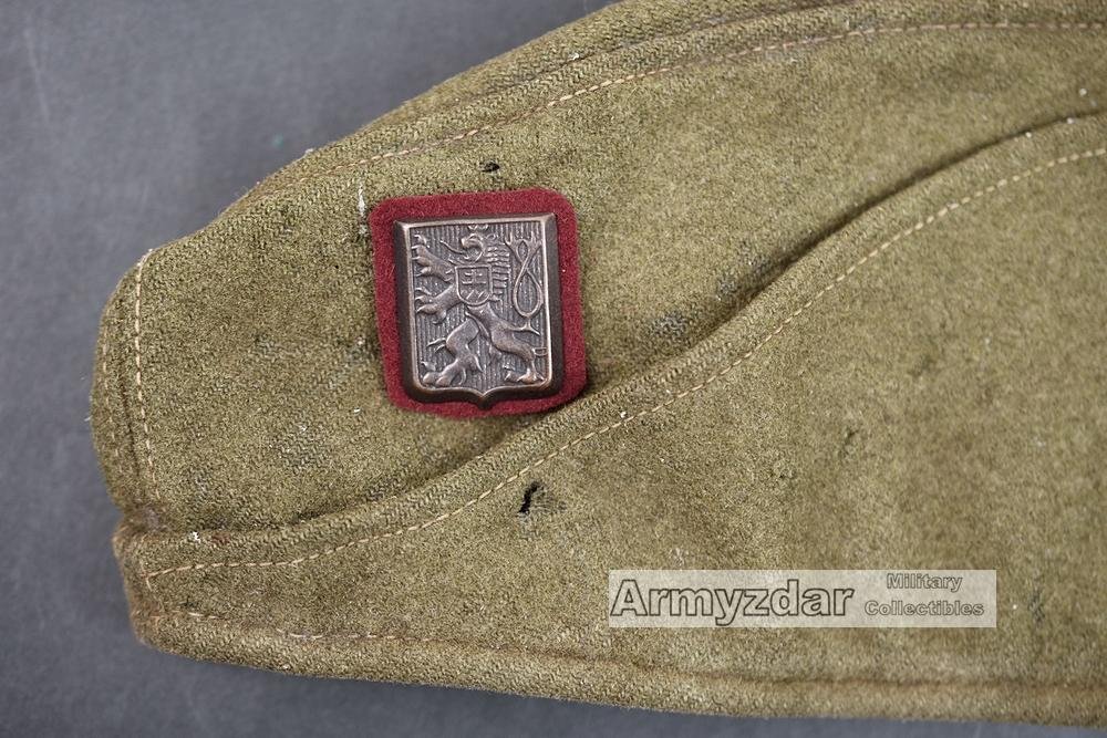 Czechoslovakian overseas cap „Hr. 9' — image 4