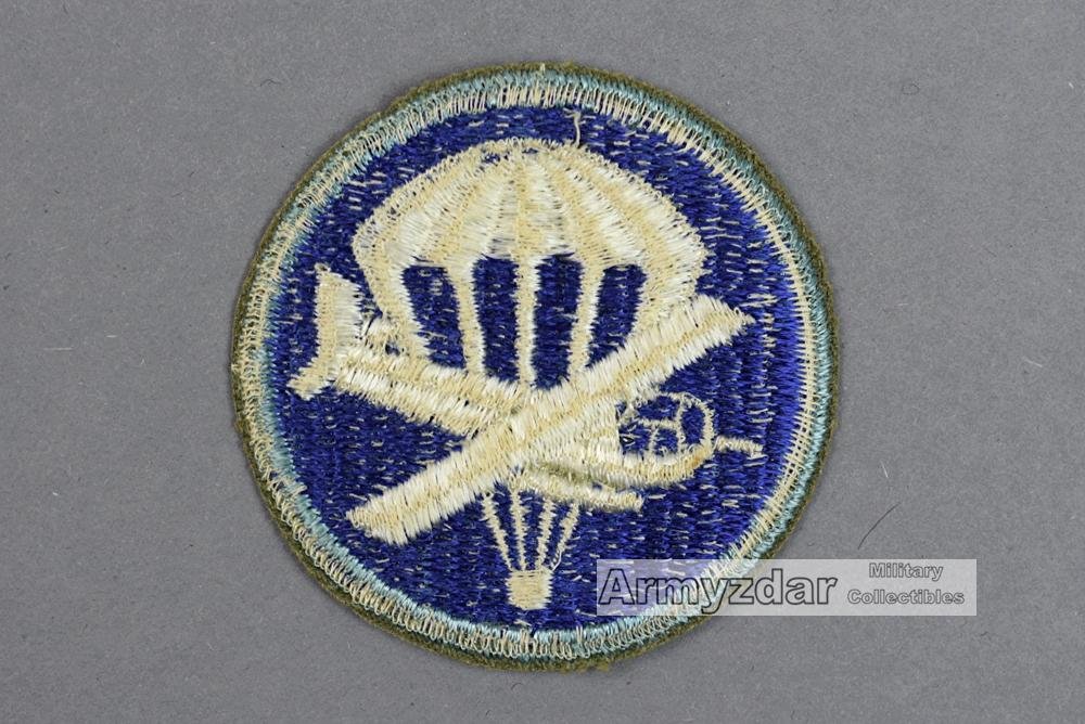 WW2 US Paratrooper blue 'para/glider' patch — image 2