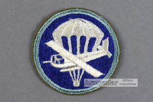 WW2 US Paratrooper blue 'para/glider' patch