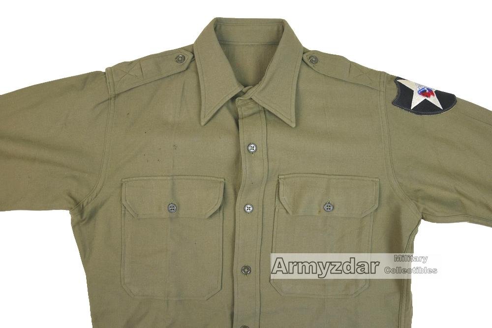 US Army Officer shirt '2nd Infantry Division' — image 2